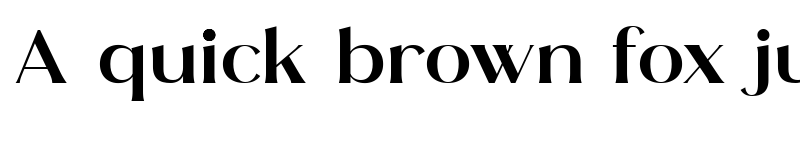 Preview of Moldern Regular font