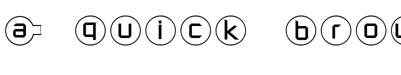 Preview of Molecular Normal font