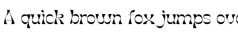 Preview of Molex Shoora Bold font