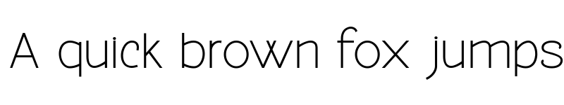 Preview of Molga Regular font