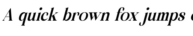 Preview of Molgiant Belliontera Italic font