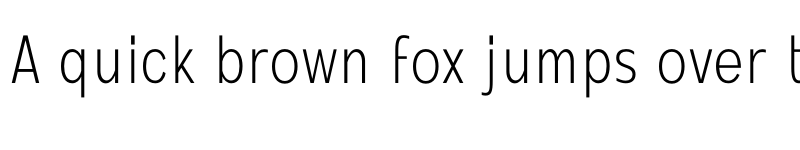 Preview of Mollen Personal Use Light Condensed font