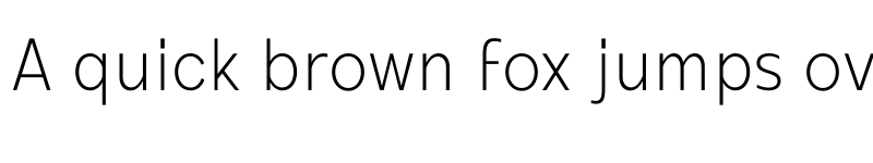 Preview of Mollen Personal Use Light Narrow font