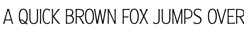 Preview of Molly Sans XC PERSONAL Thin font