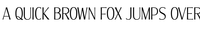 Preview of Molly Serif XC PERSONAL Thin font