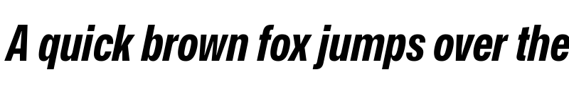 Preview of Mona-Sans Bold Narrow Italic font