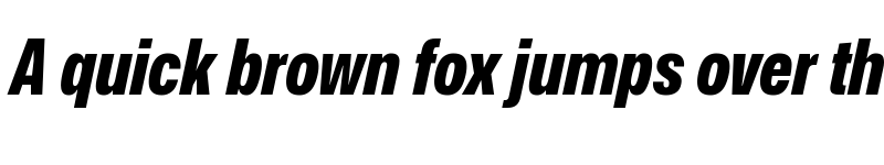 Preview of Mona-Sans ExtraBold Narrow Italic font