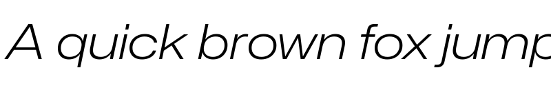 Preview of Mona-Sans Light Wide Italic font