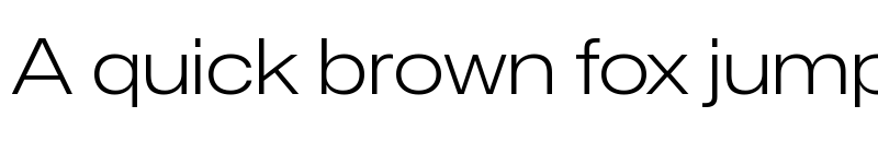 Preview of Mona-Sans Light Wide font