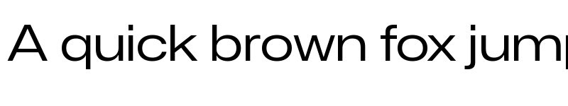 Preview of Mona-Sans Regular Wide font