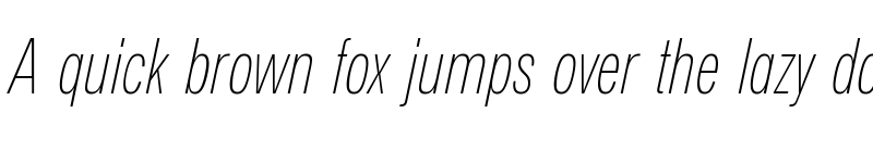 Preview of Mona-Sans UltraLight Narrow Italic font