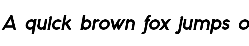 Preview of Mondapick Bold Italic font