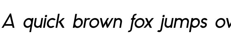 Preview of Mondapick Italic font