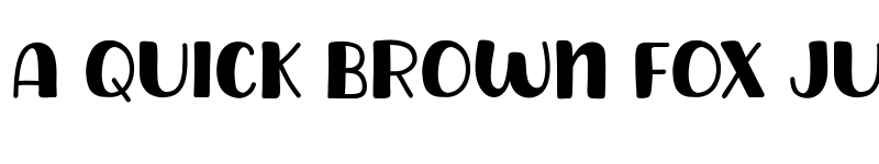 Preview of Monday Banana Regular font