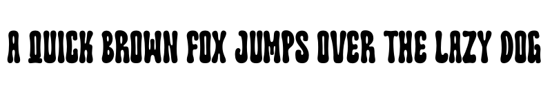 Preview of Monday Groovy Regular font