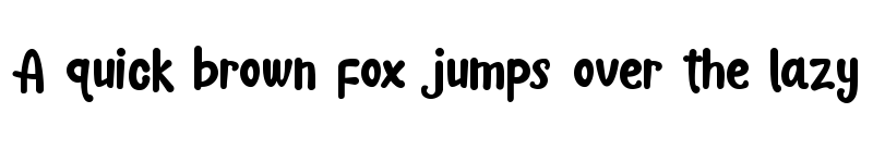 Preview of Monday Monkey Regular font