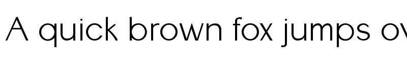 Preview of Monday Sans Regular font