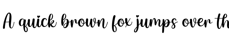 Preview of Monday Spring Regular font