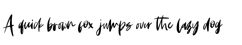 Preview of Monday Vibes Regular font