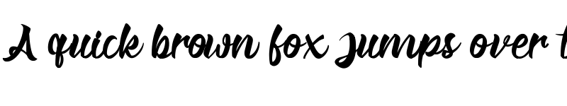 Preview of Mondou Regular font