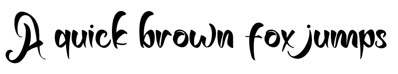 Preview of Money Flow Demo Regular font
