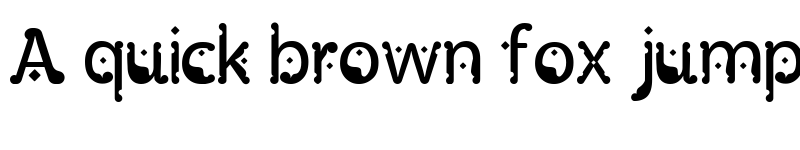 Preview of Monggo Pinarak Regular font