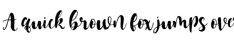 Preview of Mongnai Script Regular font