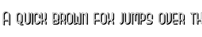 Preview of Monicas Salon Shadow NF Regular font