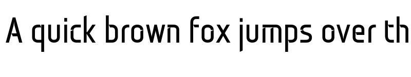 Preview of Monitorica Bold font