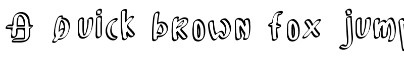 Preview of Monkey Regular font