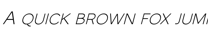 Preview of Monocole Free Italic font