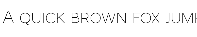 Preview of Monocole Free Thin font