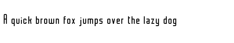 Preview of Monotone Light font