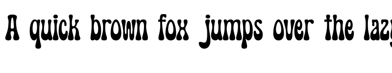 Preview of Monoway Groovey Regular font