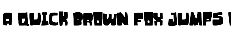 Preview of Monsieur des probl?mes Regular font