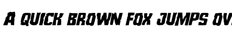 Preview of Monster Hunter Italic Italic font