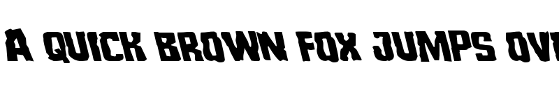 Preview of Monster Hunter Leftalic Italic font