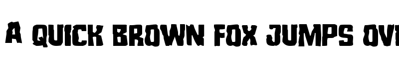 Preview of Monster Hunter Staggered Regular font