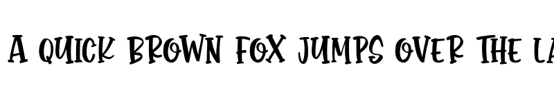 Preview of Monstora Regular font