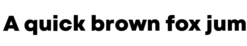 Preview of Mont Blanc ExtraBold font