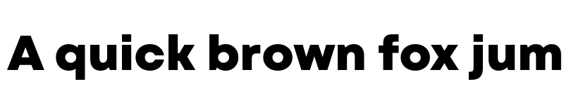 Preview of Mont Blanc-Trial ExtraBold font