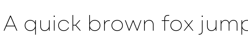 Preview of Mont Blanc-Trial Thin font