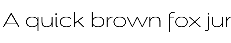 Preview of Montag Light font