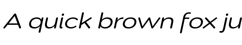 Preview of Montag Regular Oblique font