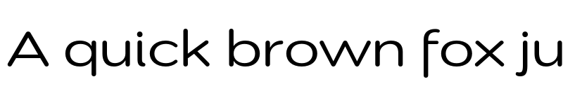 Preview of Montag Regular font