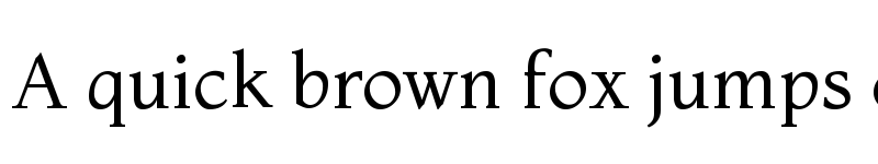 Preview of Montaga Regular font