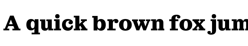 Preview of Montagu Slab Bold font