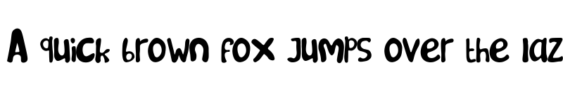 Preview of Montana Regular font