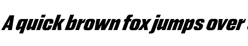 Preview of Monte Stella Bold Turbo font