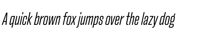 Preview of Monte Stella Light Italic font